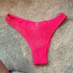 Shein hot pink bikini bottom